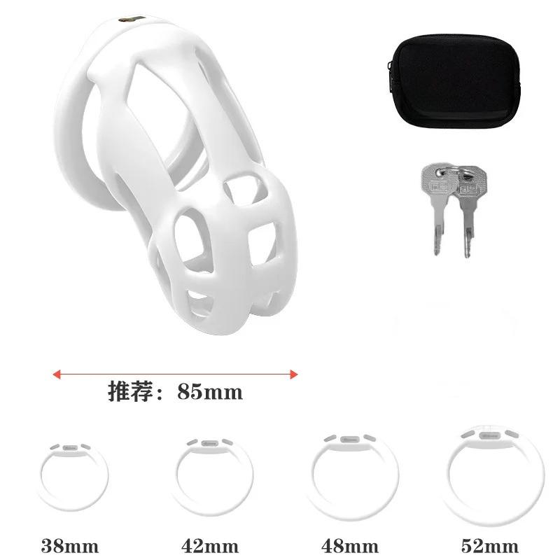 2025 New Cobra 2nd Generation Chastity Lock SM Sexual Training Birdcage Abstinence Gay Chastity Lock Adult Chastity Cage