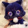 Genshin Impact Wanderer Cat Plush Toys 22CM Soft Kunikuzushi Stuffed Dolls Scaramouche Plushies Doll Anime Game Doll Home Decor GIfts
