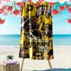 Custom Bvb Print Beach Towel, Large Soft Quick Dry Towel for Beach Camping Swimming