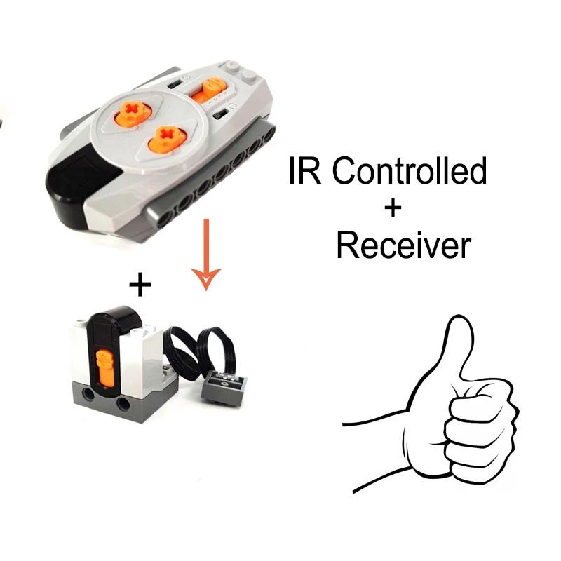 Technical Motor Parts Building Block Compatible Technical Mechanical Group MOC PF Power Function Upgrade XL-M-Servo Motor