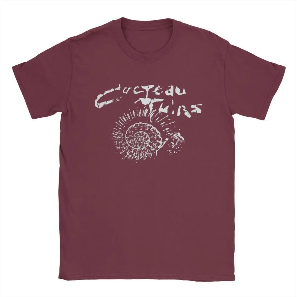 Men Cocteau Twins Wave T Shirts Cotton Clothes Leisure Short Sleeve Round Collar Tee Shirt Printed T-Shirt
