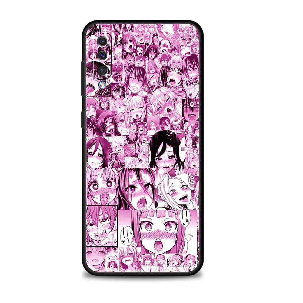 Чехол для телефона с изображением аниме девушки для Samsung A10s A20s A40 A10 A70 A30 A50 A20e Note 20 Ultra 10 A91 M52 5G M51 A01 A03 A03s M30s Capa