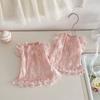 Pet Dog Lace Dress Breathable Princess Style Tank Top Pet Cute Teddy Sunscreen Dress Dog Clothes for Small Dogs