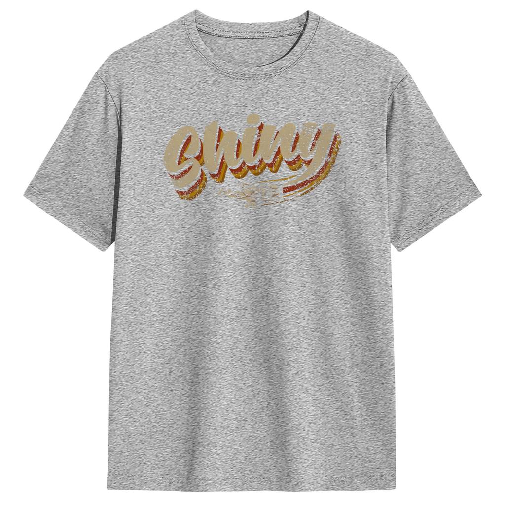 Firefly Serenity Shiny Since Unisex T Shirt Vintage Tee Shirt Short Sleeve Crewneck TShirt 100 Cotton Original Clothes
