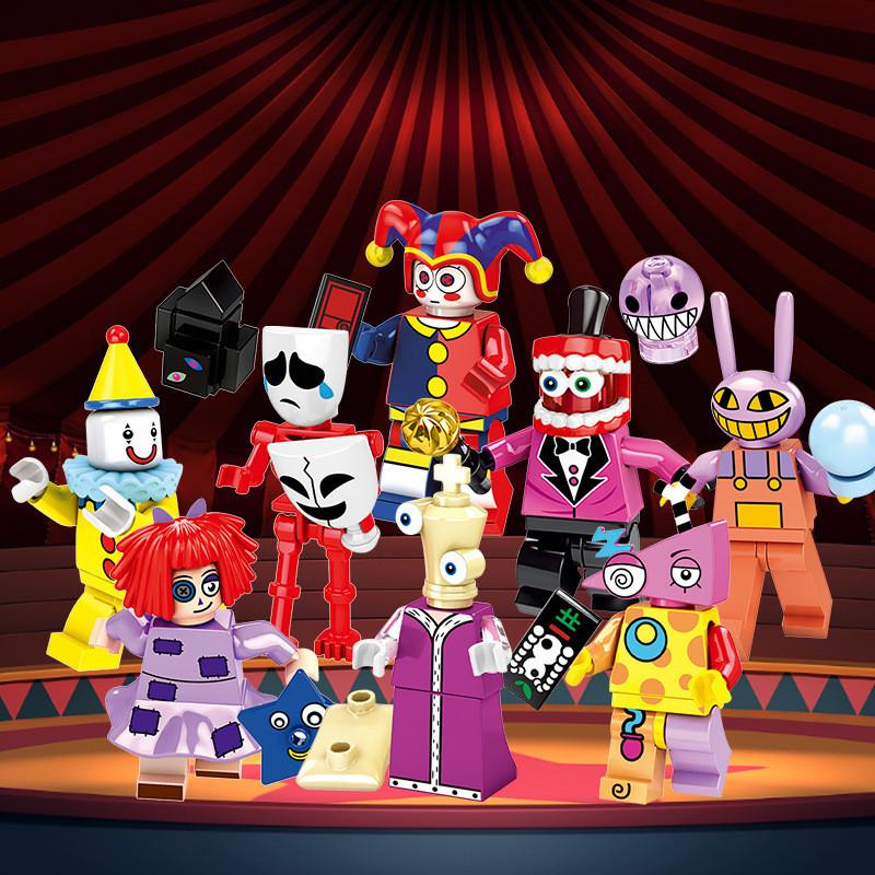 Красочный Цифровой Цирк Палм Никен Клоун Крафтмо Набор Фигурок из АБС-материала