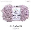 Плюшевая пряжа Teddy Curl из искусственного меха для DIY-волос кукол и объемного шарфа или шапки
