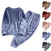 Children's Boys And Girls Home Wear And Pajamas Long-sleeved Tops And Trousers Sets
