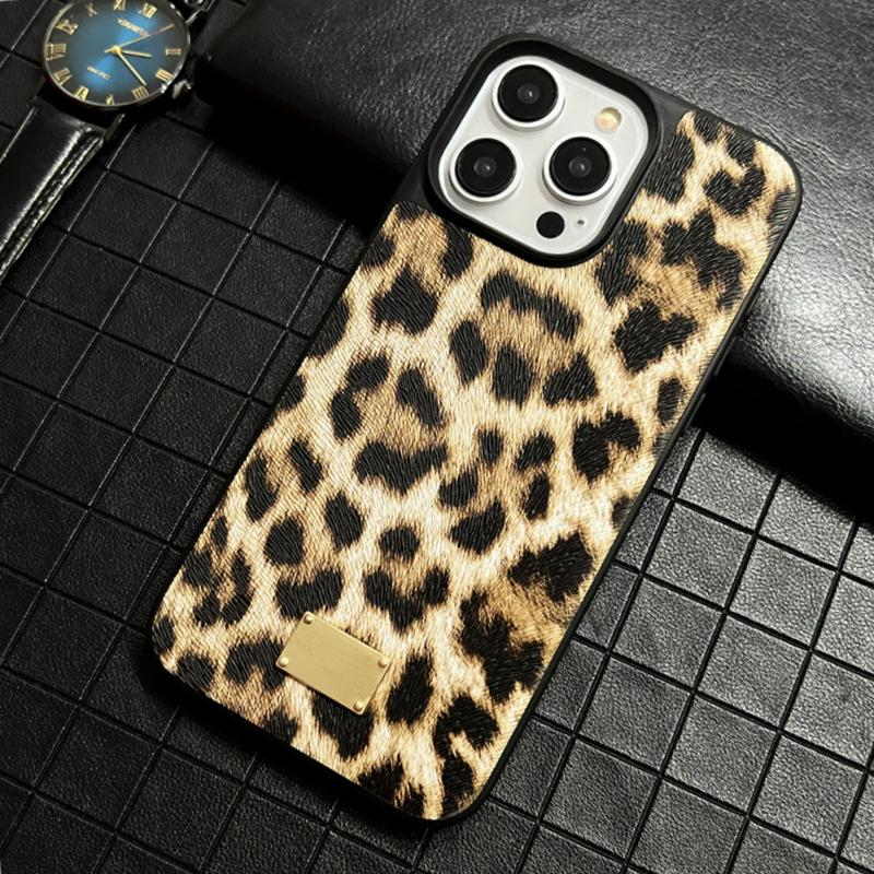 Роскошный чехол из кожи леопарда и змеи для защиты от падений для iPhone 16 15 13 12 11 14 17 Pro Max Plus 17 Air XS XR противоударный чехол