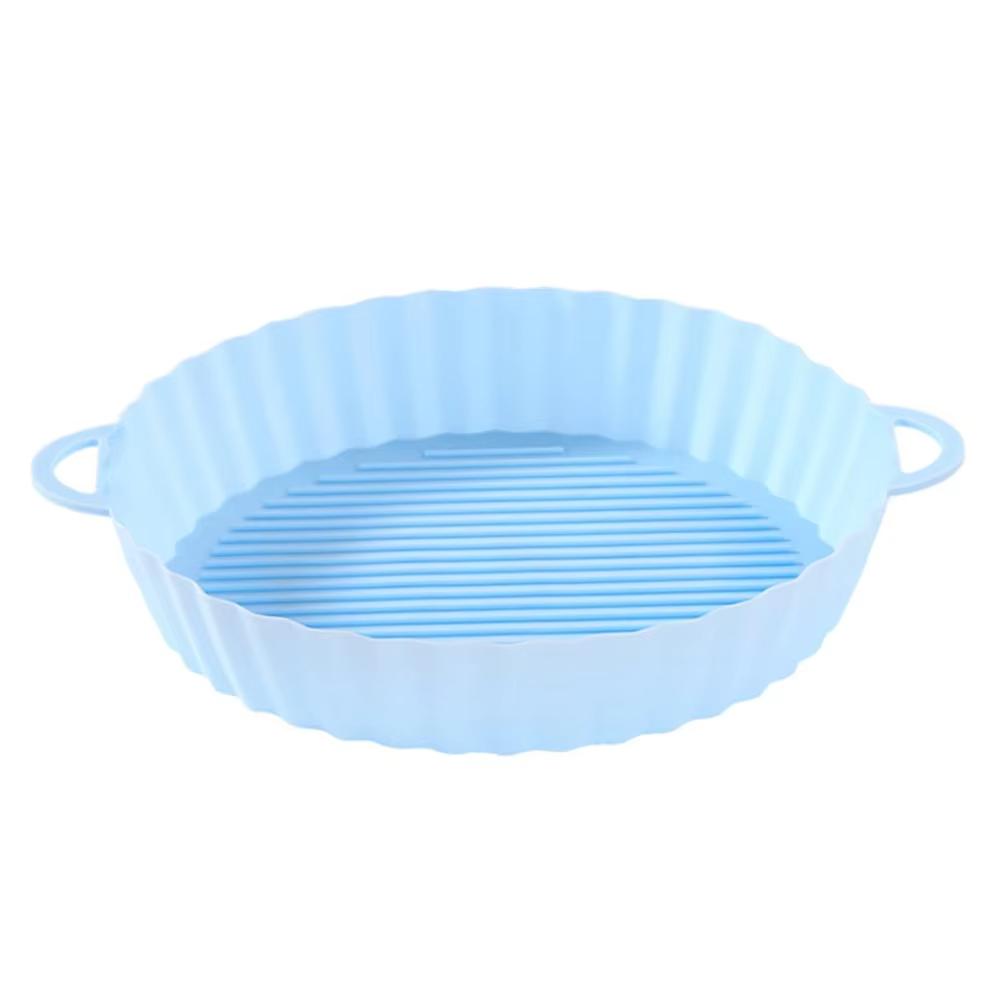 Круглые сменные фритюрницы для духовки, противень для выпечки, коврик для жареной курицы, силиконовый горшок для фритюрницы, сковорода для гриля, кухонные принадлежности