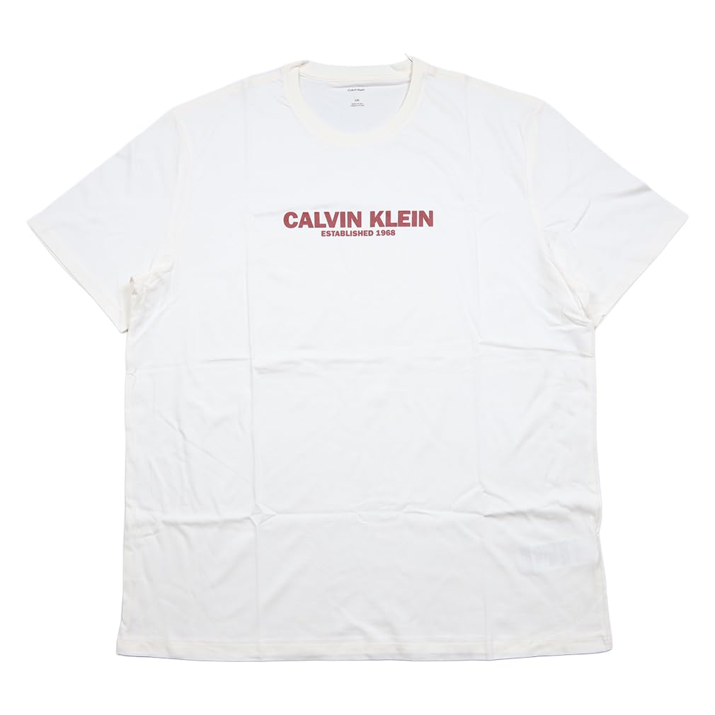 Размер ck073 [Calvin Klein] Мужская футболка с коротким рукавом, L, Черный, [Товар]
