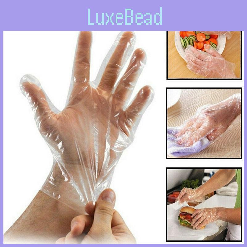 Eco-friendly Food Grade 1000pcs Clear Disposable Gloves For Sanitary Protection