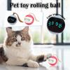 Интерактивная игрушка-мяч для кошек. Может издавать звуки. F. Автоматический катящийся шар. С игрушкой Furry Ball. Маленький мышиный хвост. перезаряжаемый