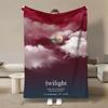 Warm Soft Classic Movie T-Twilight  Print Blanket Fluffy Children and Adults Sofa Plush Bedspread Throw Blanket for Sofa Bed