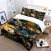 Golden cosmic elegance unfolds. Bedding sets Duvet covers Pillowcases(1* Duvet Cover 2* Pillowcases without duvet insert)