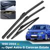 Для Opel Astra G Caravan Универсал 1998-2004 1999 2000 Щетки стеклоочистителя Передние и задние Щетки стеклоочистителя Лобовое стекло Стекло Щетки 20"19"11