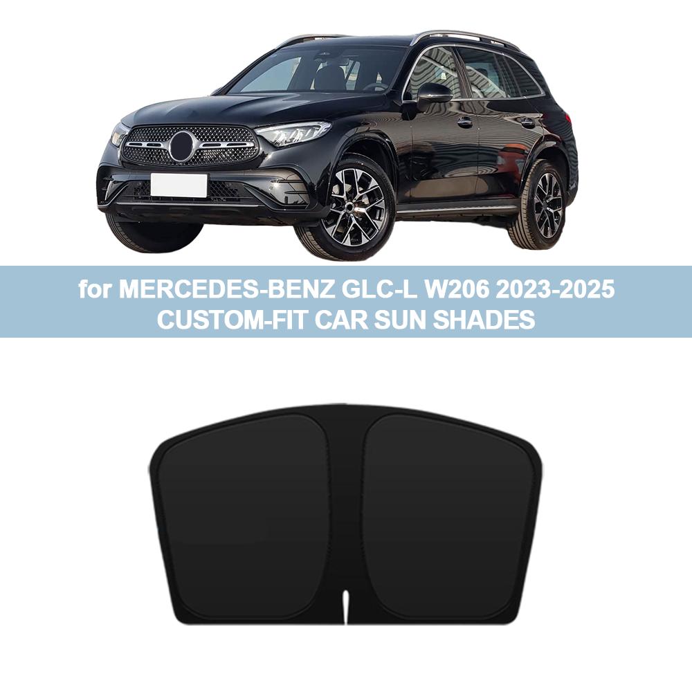 For MERCEDES-BENZ GLA GLB GLC GLE GLK GLS GL 2008-2025 Car Windshield Sun Shade Foldable Reflective Window Shades Car Interior