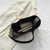 High-End Textured Solid Color Women's Crossbody Bag - Versatile Large Capacity Fashion Shoulder Bag
