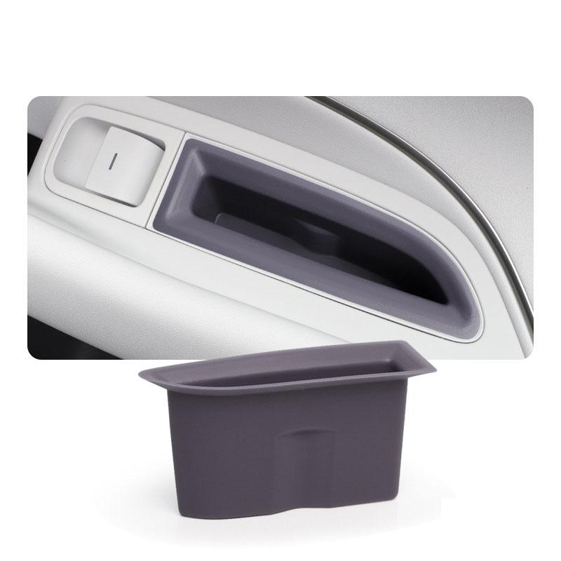 For Xiaomi SU7 2024 2025 Car Styling Passenger Door Handle Storage Box Door Slot Storage Box Interior Auto Modified Accessories