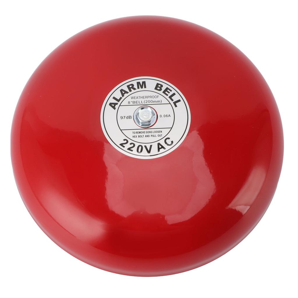 Alarm High Sensitivity Super Loud Sound Electric Round Alarm for School Factory 220V AC
