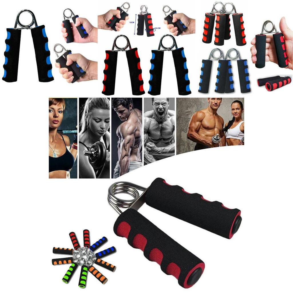 Пенный эспандер для кисти, фитнеса, запястья, предплечья с мягкими накладками