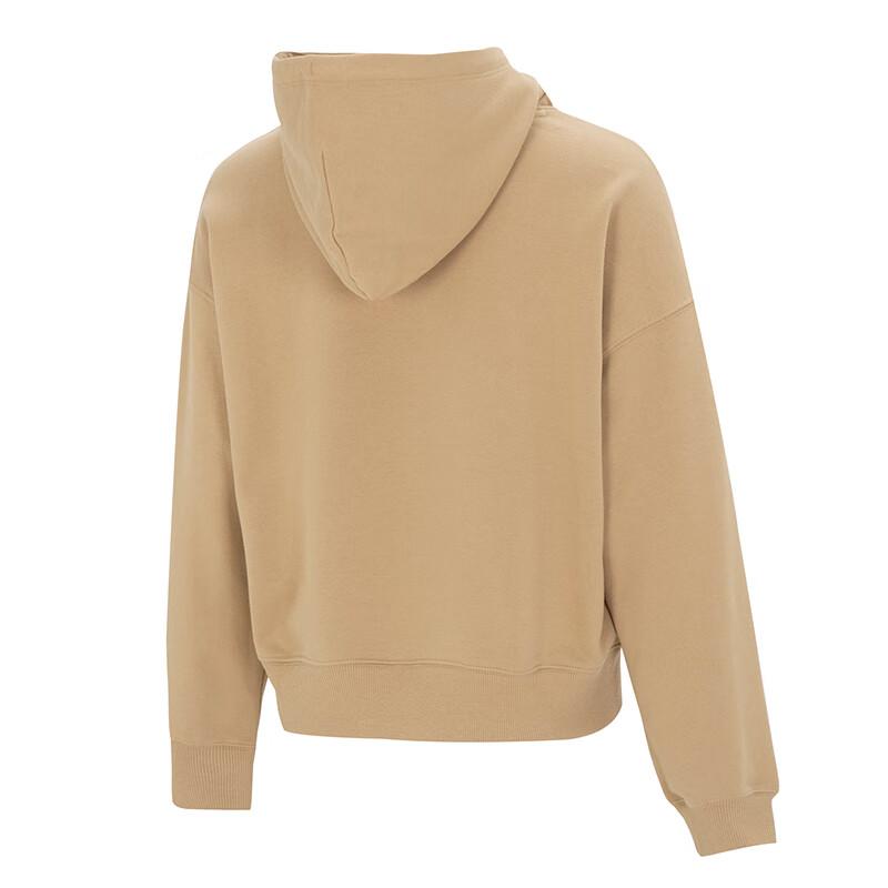 Puma Вышитый логотип, дышащая свободная толстовка с капюшоном, женские толстовки цвета хаки 624679-84