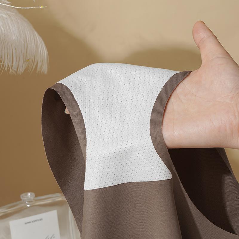 Women's Ice Silk Seamless No Show Hipster Panties Invisible Light Underwear Bikini Briefs