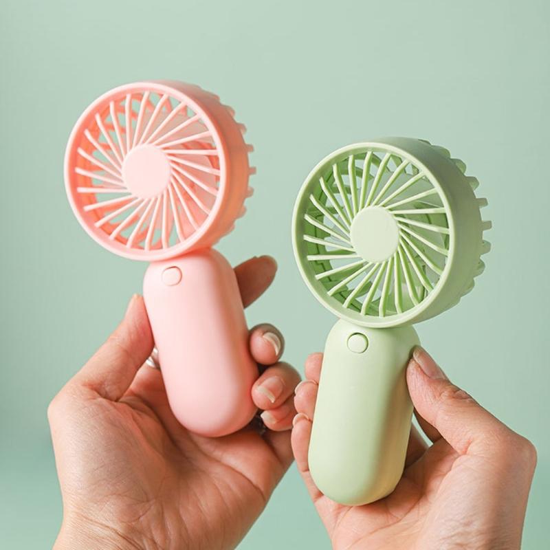 AM4 Battery Operated Powerful Handheld Fan Portable Small Lightweight Makeup Fan for Girl Women Indoor Outdoor
