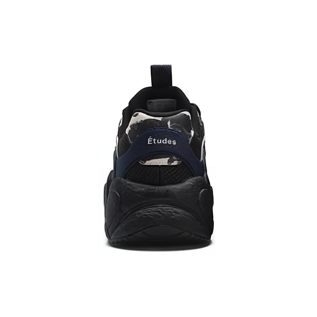 Fila Études X Искусственная кожа ТПУ Круглый носок На шнуровке Толстая подошва Амортизирующие Износостойкие Низкий верх Ретро Баскетбольные кроссовки F12M342113FBU