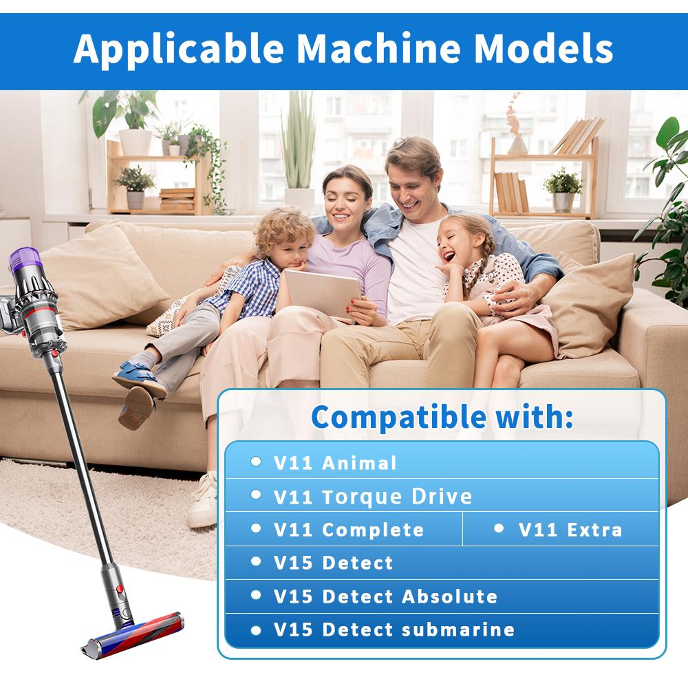 Моющийся HEPA-фильтр Replacement для пылесоса Dyson V10 V10 Slim V11 V12 V15 Фильтр для аксессуаров для уборки дома