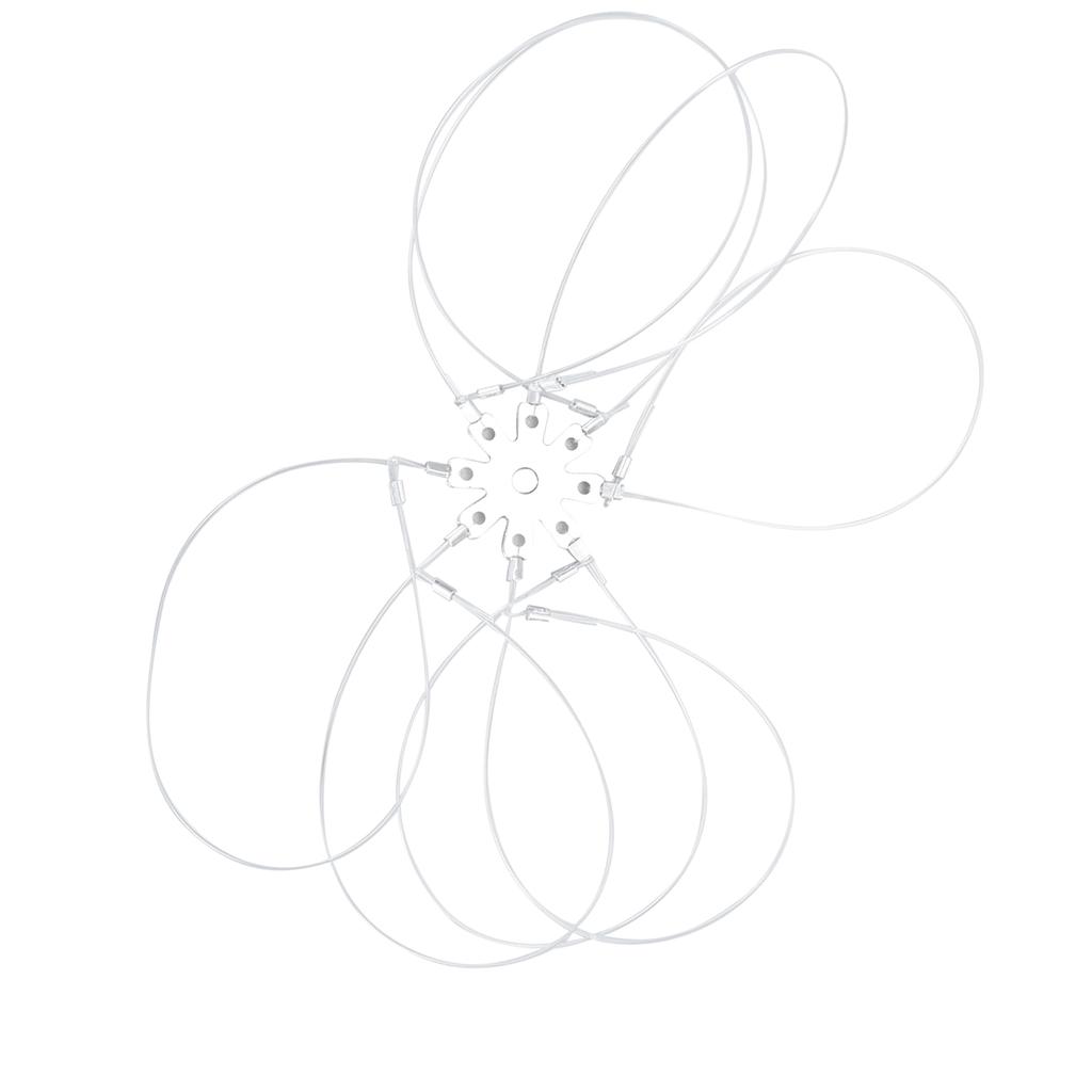 Crab Snares Reusable Rust Proof Portable Aluminum Sheet Type Crab Trap for Dungeness Blue Red Rock Crab