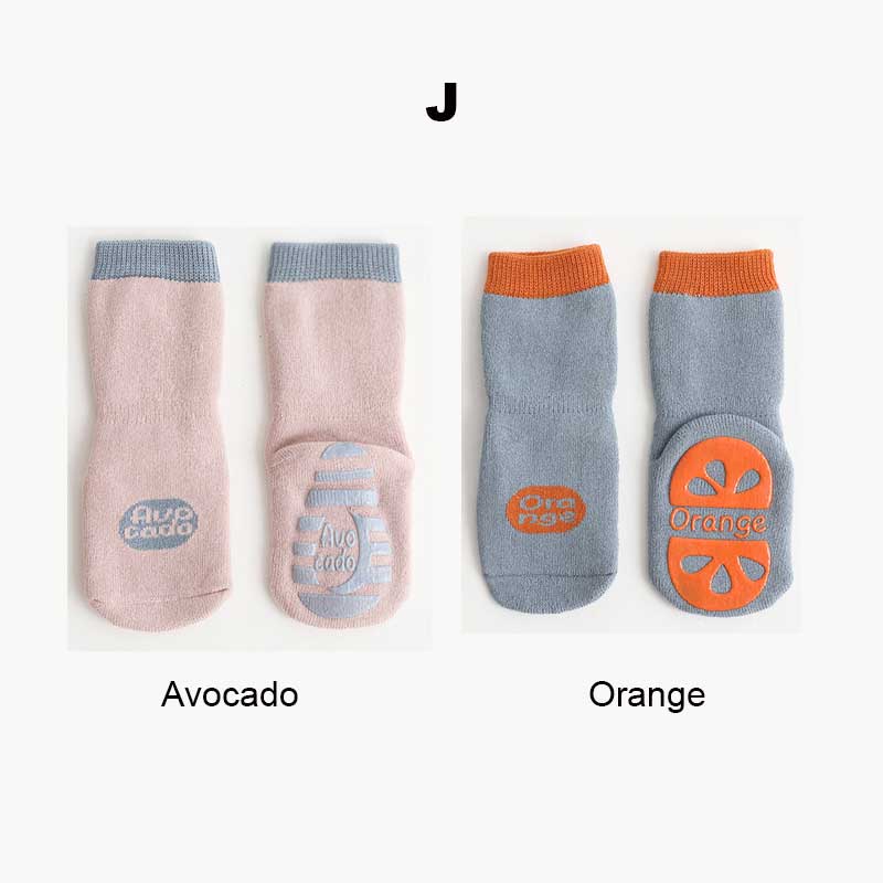 Winter Baby Thermal Non Slip Socks For Girl Boy Children Cotton Sock Newborn Toddler Home Thick Sock Infant Anti-slip Sleep Sock