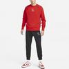 Nike Sweatshirts Men's Red Crew Neck Moderate Regular FD9893-657