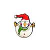 1PC Multi-element Aesthetic Christmas Atmosphere Cartoon Gift Refrigerator Sticker Storage Magnetic Cute PVC