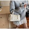 2026 summer new Xiaoxiangfeng diamond fashion commuter bag women's high-value messenger bucket bag