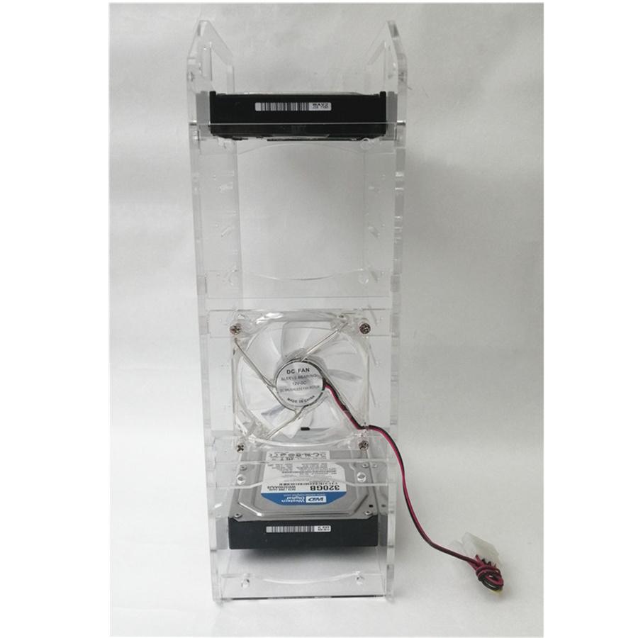Disk Test Bench Case Bracket DIY Enclosure Set Tool Hard Drive 3.5inch HDD