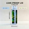 1PC Forest Tree Dark Vertical Panel 750ml Color Plastic Sports Water Bottle Leakproof Flip Straw Lid Suitable for Sports Office Home Use