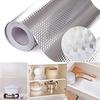 Kitchen Waterproof Oil-proof Self Adhesive Aluminum Foil Wall Sticker Home Decor