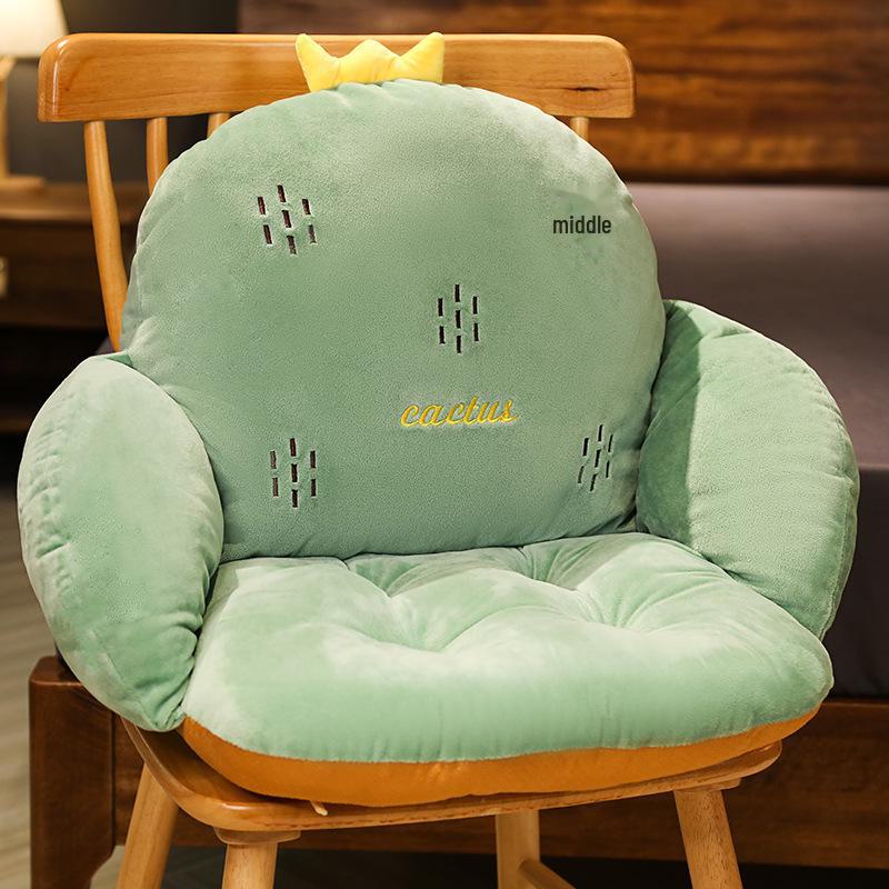 Мягкая подушка для офисного кресла для длительного сидения — эргономичная поддержка спины и сиденья