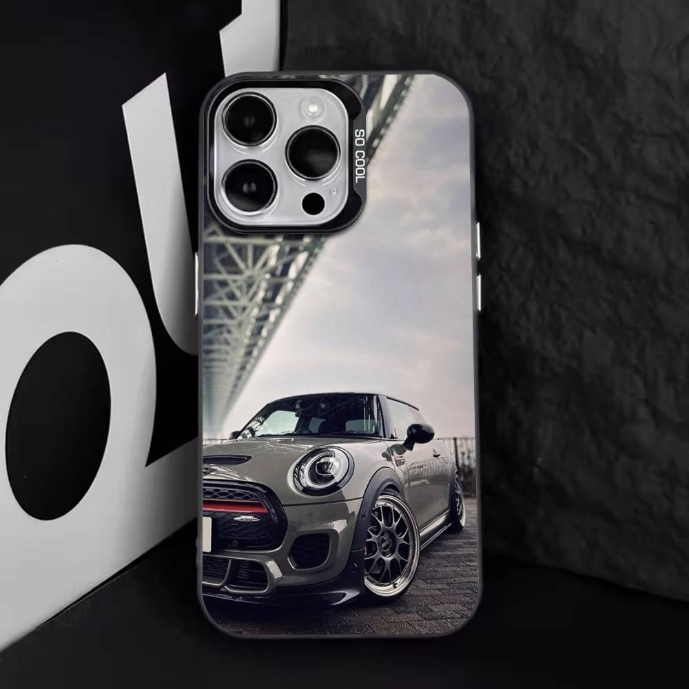 Купер Чехол для телефона для iPhone 17,16,15,14,13,12,11 Plus,Pro Max,XS,Разноцветный Серебристый Черный Чехол
