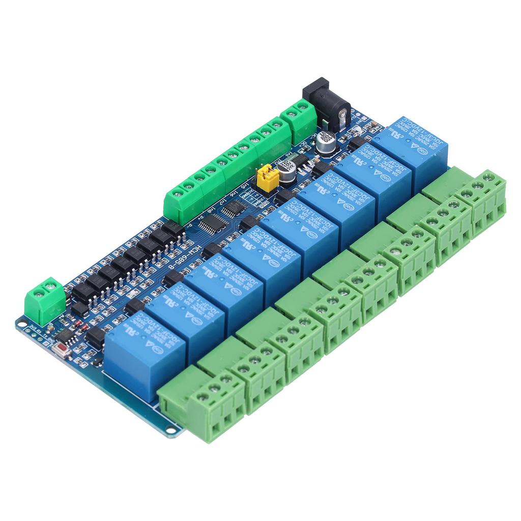 Relay Output Board Module Plastic 8 Channel Portable Low Power Consumption Electronic Component
