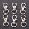 Clasps Key Ring Keychain Split Lobster Clasp 5PCS/Lot DIY Key Hook Keychains Making Popular Clips