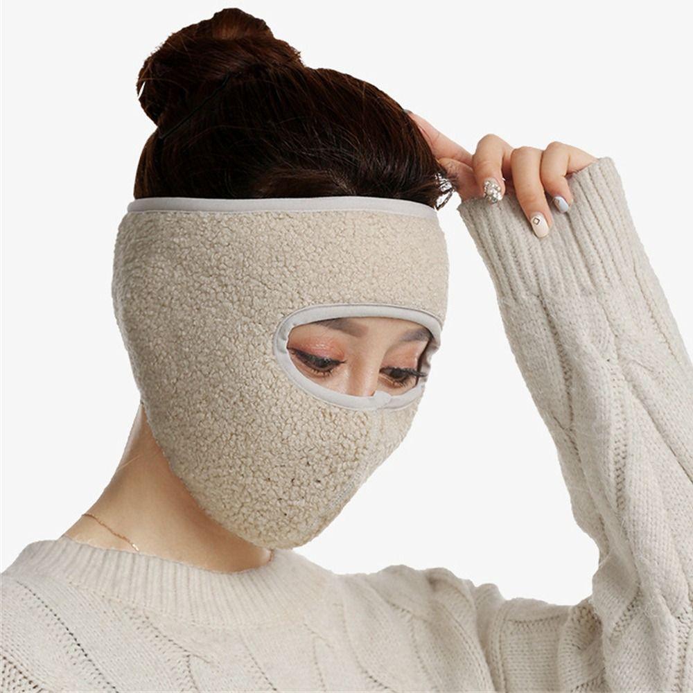 Windproof Cold-proof Face Mask Winter Warm Face Shield Fashion Earmuffs Outdoor Cycling