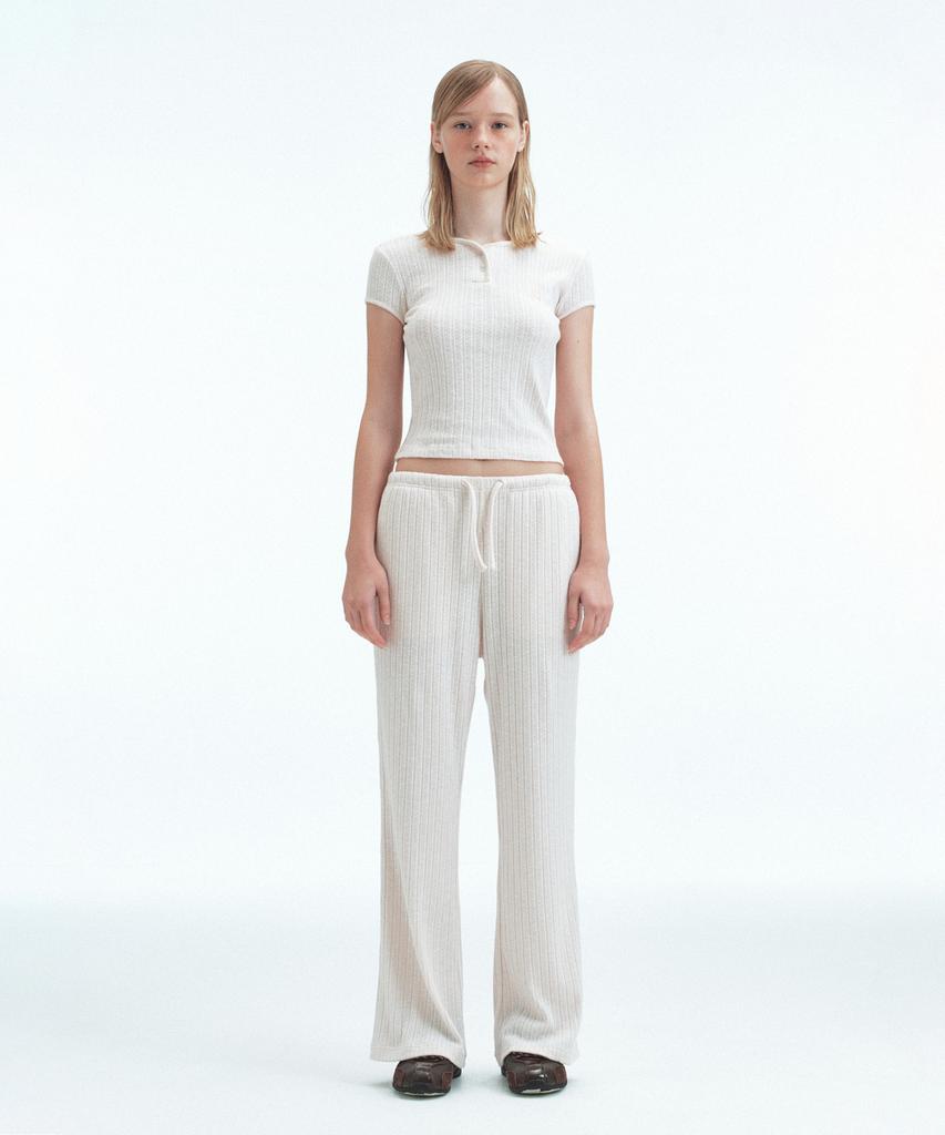 REST&RECREATION Lounge Flare Pants - Light Pink