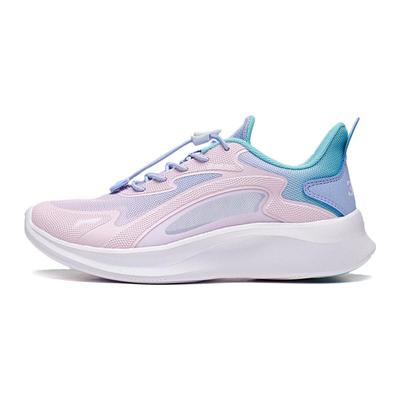 Li Ning Kids Dragonfly 3.0 спортивная удобная повседневная нескользящая износостойкая повседневная обувь детская повседневная обувь розового и синего цвета YKCT078-2