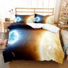Sun Pattern Duvet Cover Set Double Single Full Size Bohemian Style Bedding Set for Teens Adults Bedroom Decor with Pillowcase