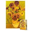 1000 Piece Jigsaw Puzzle - 14 Sunflowers 2 (metal), Popular Korean Puzzle