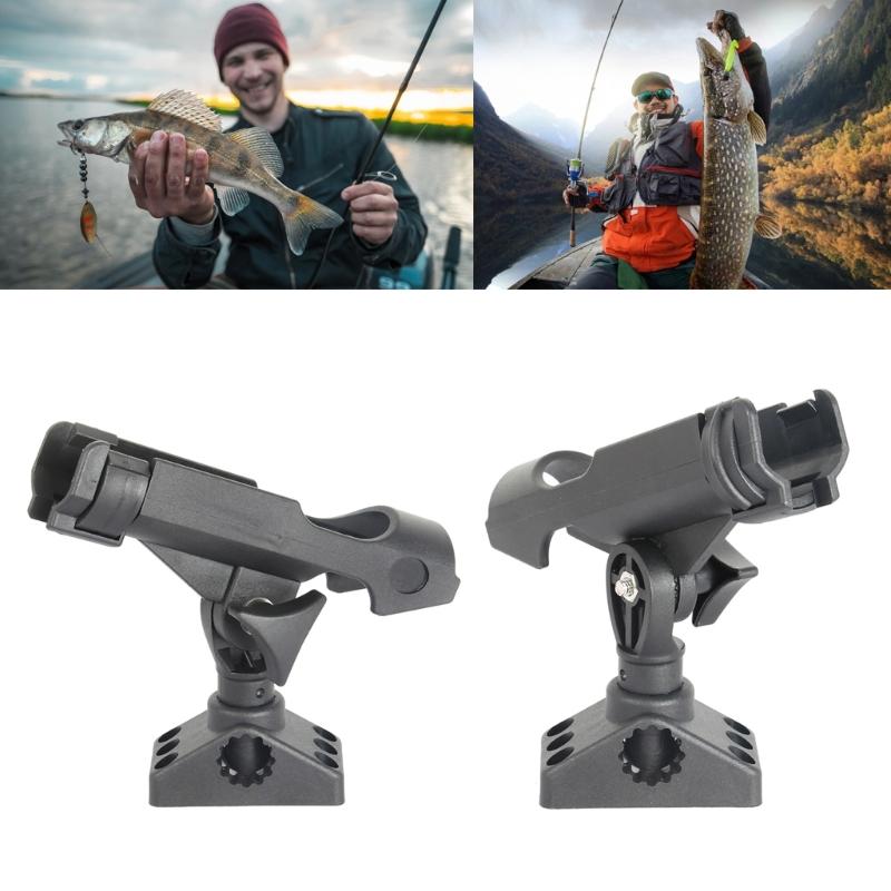 Fishing Rod Holder for Kayaks Boat 360 Degree Rotations Fishing Rod Holder Rack