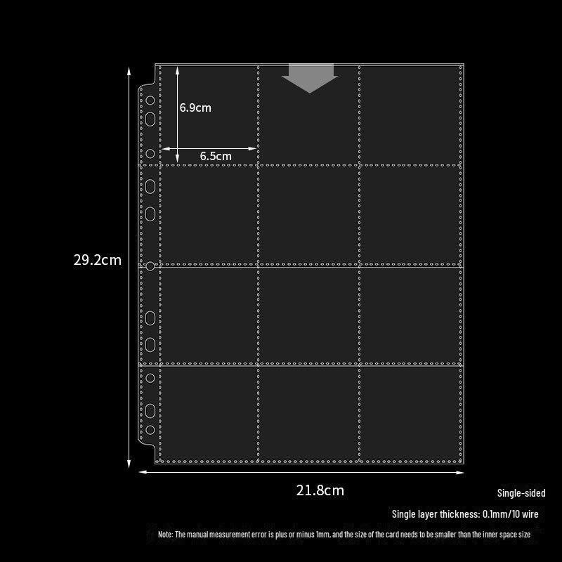 Книга для коллекции монет и печатей Fire Paint с 15-листовыми сменными страницами для марок и значков