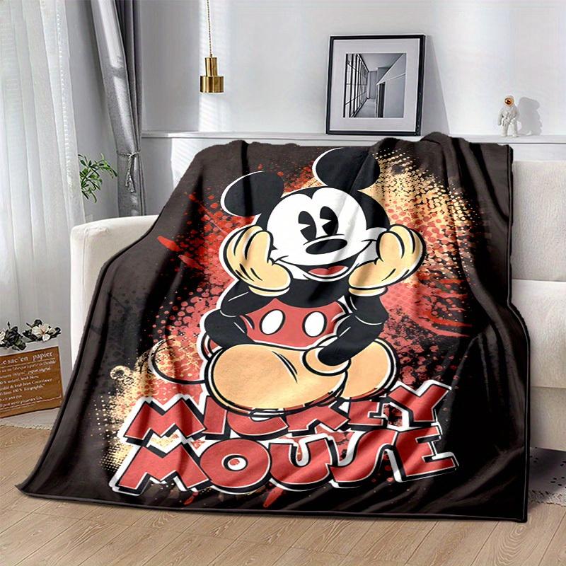 1pc. Mickey Mouse Cartoon Blanket, Seasonal Home Decor Gift for Friends and Family, Soft Throw Blanket Suitable for All Seasons, Perfect for