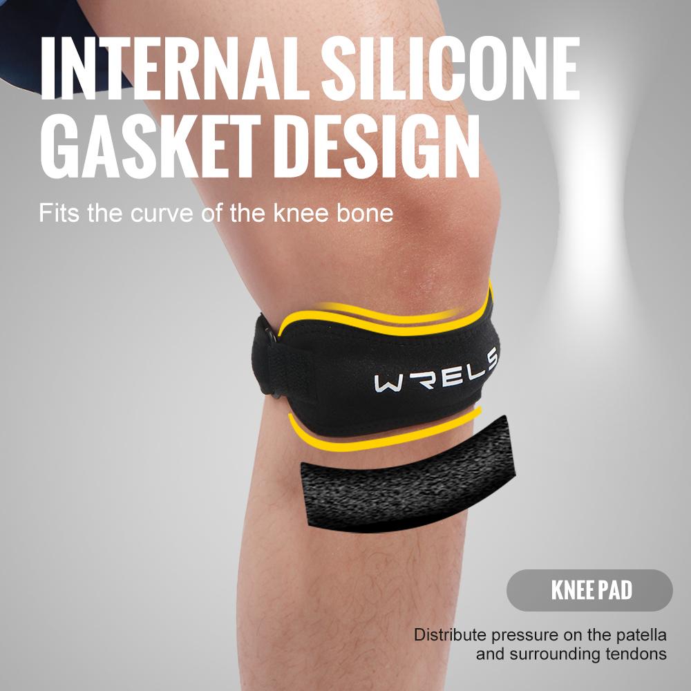 1pc/2pcs,Knee Stabilizer Knee Strap,Patella Support Strap,Comfortable Support for Running,Hiking,Soccer,Basketball